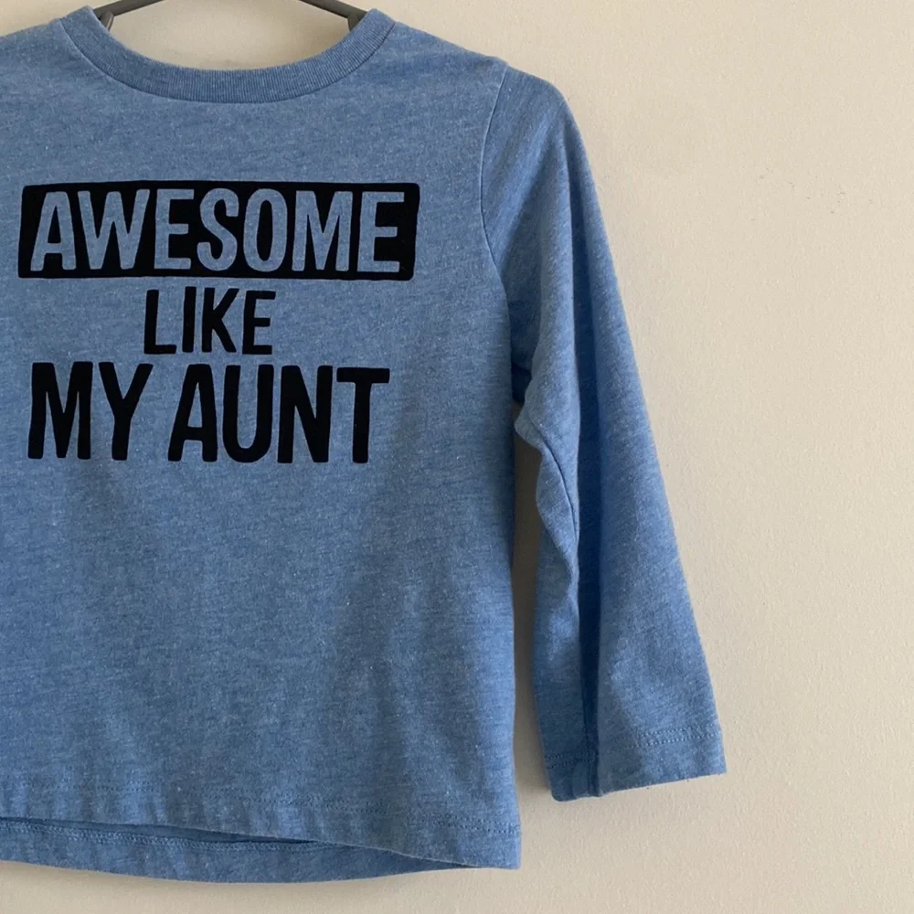 *NWOT* The Children’s Place Long Sleeve Auntie Tee